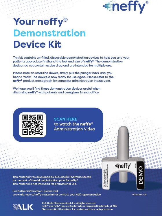 neffy demonstration device